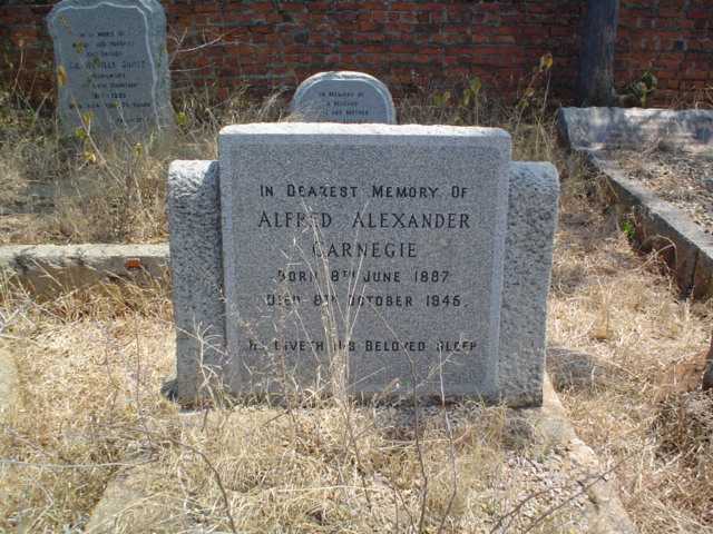 CARNEGIE Alfred Alexander 1887-1946