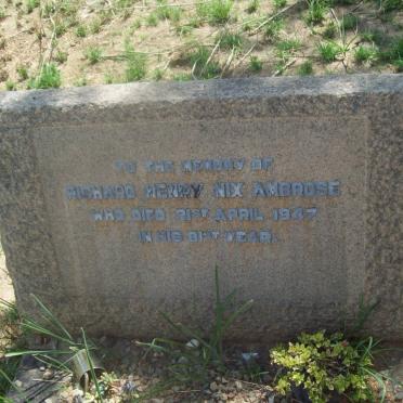 AMBROSE Richard Henry Nix -1947