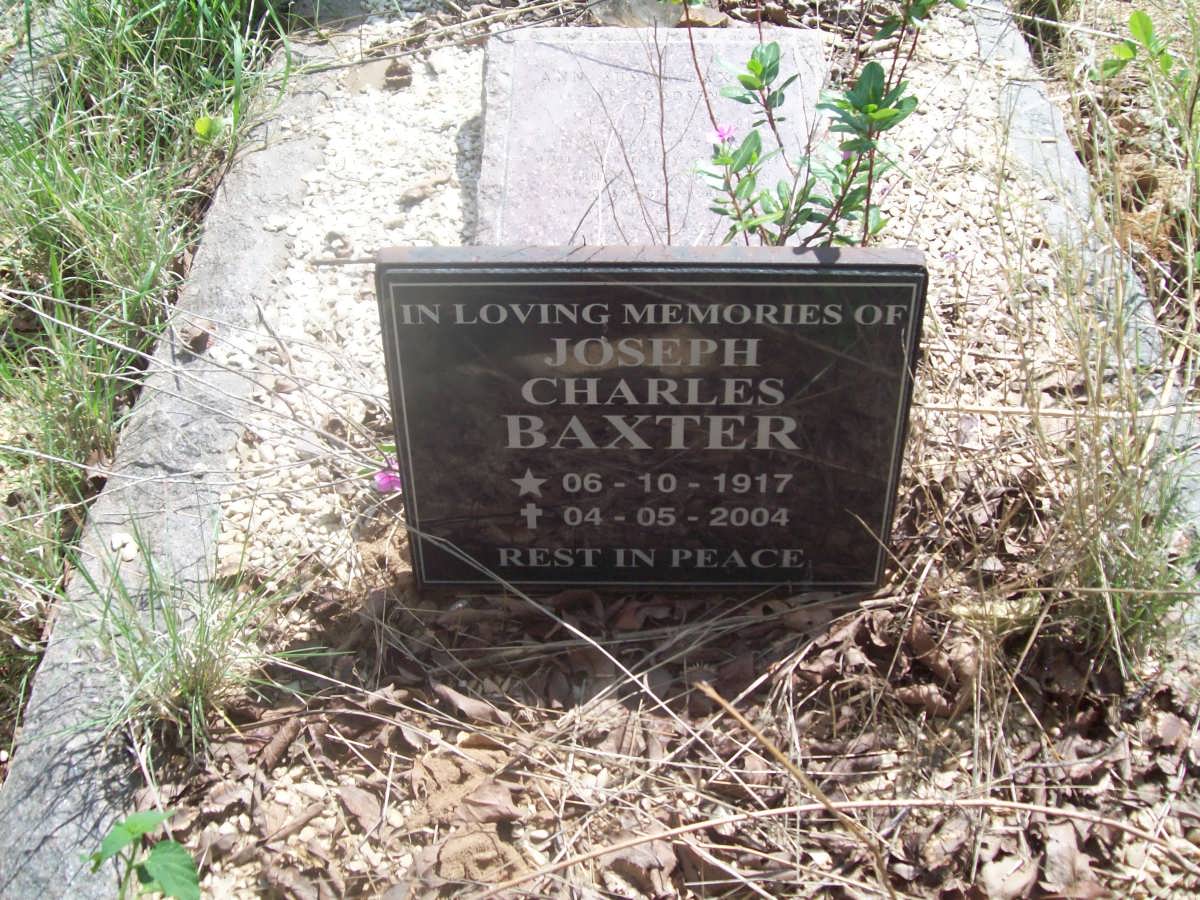 BAXTER Joseph Charles 1917-2004