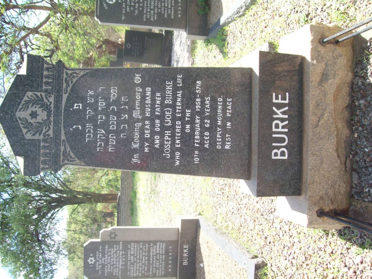 BURKE Joseph -1958