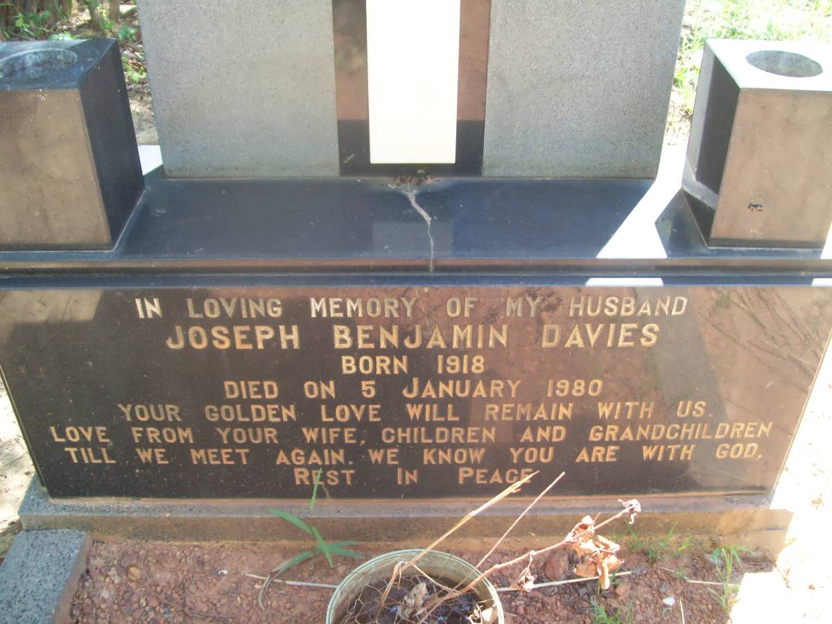 DAVIES Joseph Benjamin 1918-1980