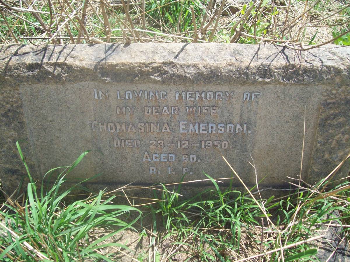 EMERSON Thomasina -1950
