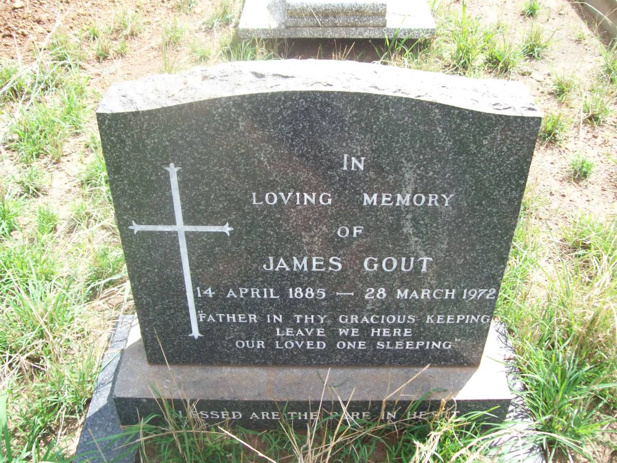 GOUT James 1885-1972