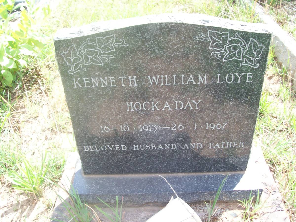 HOCKADAY Kenneth William Loye 1913-1967