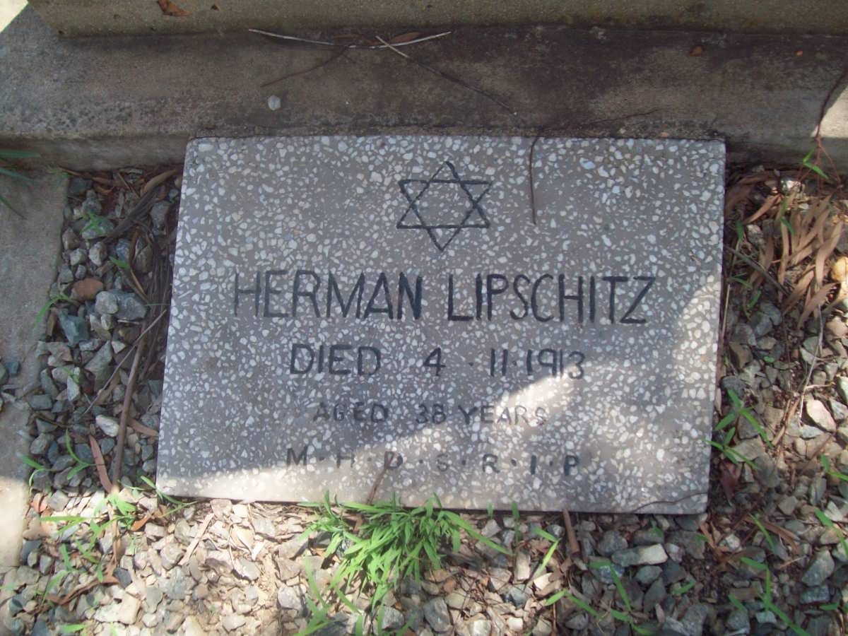 LIPSCHITZ Herman-1913