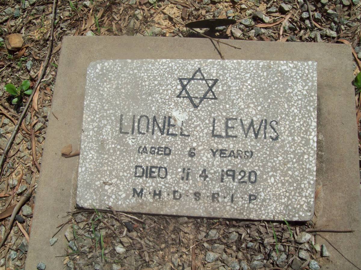 LEWIS Lionel -1920