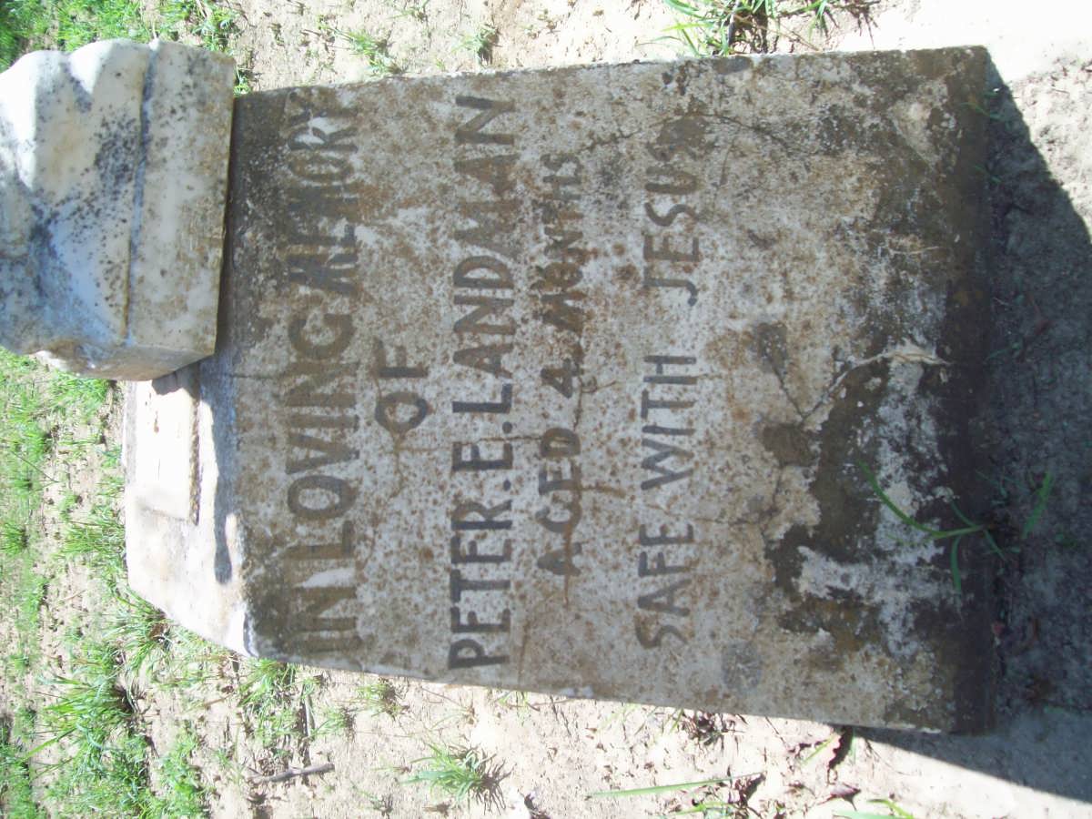LANDMAN Peter E.