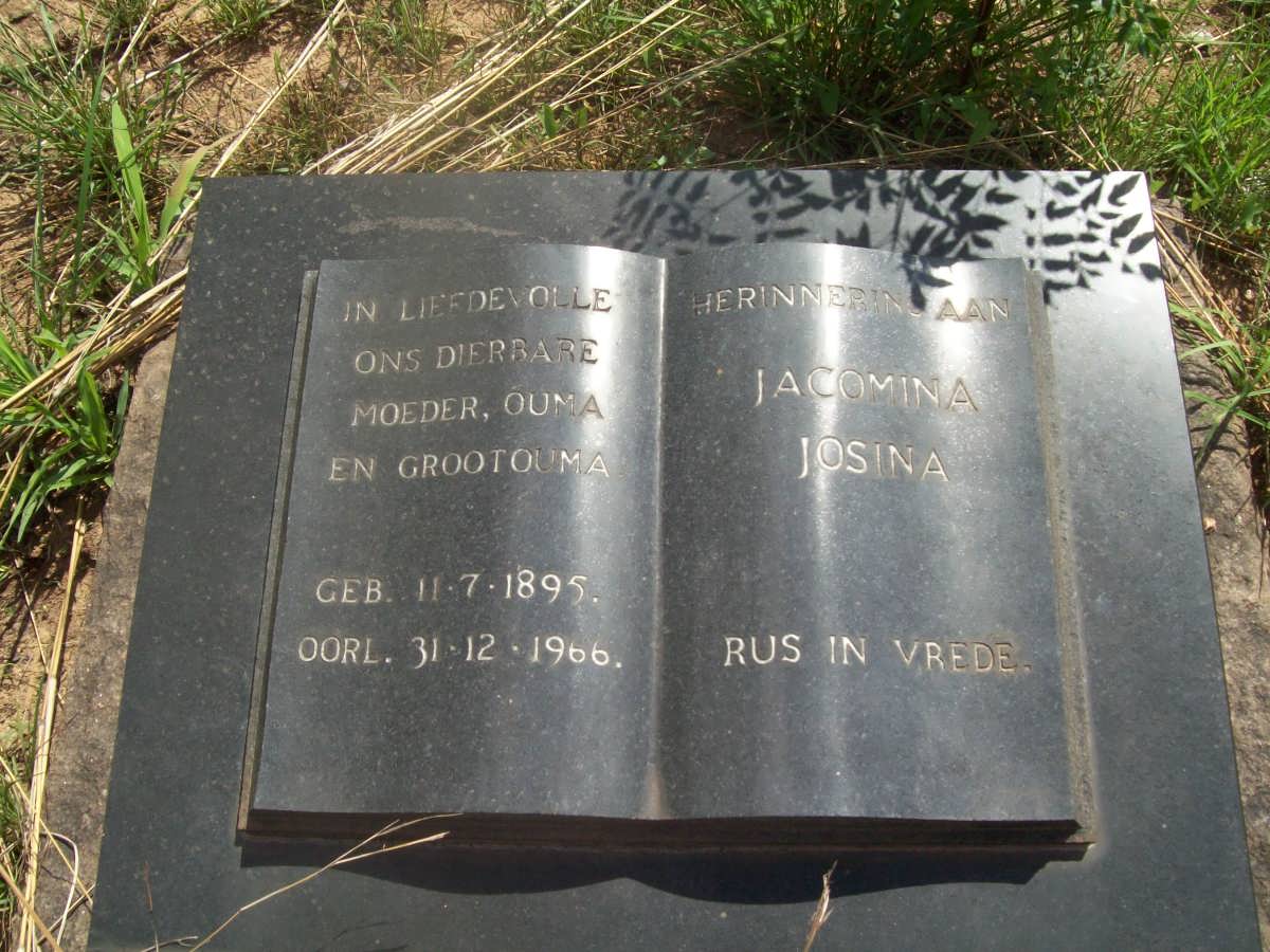 LIEBENBERG Jacomina Josina 1895-1966