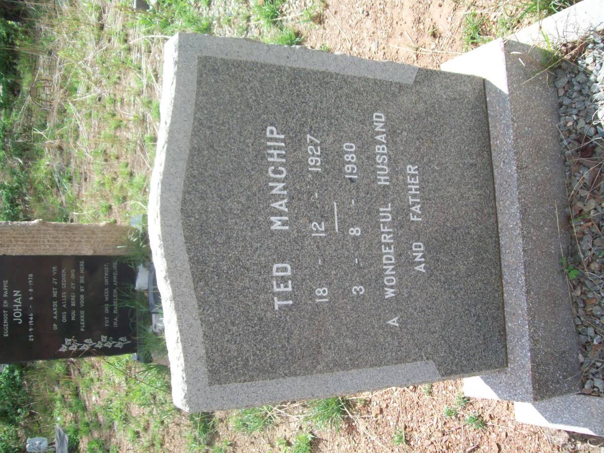 MANCHIP Ted 1927-1980