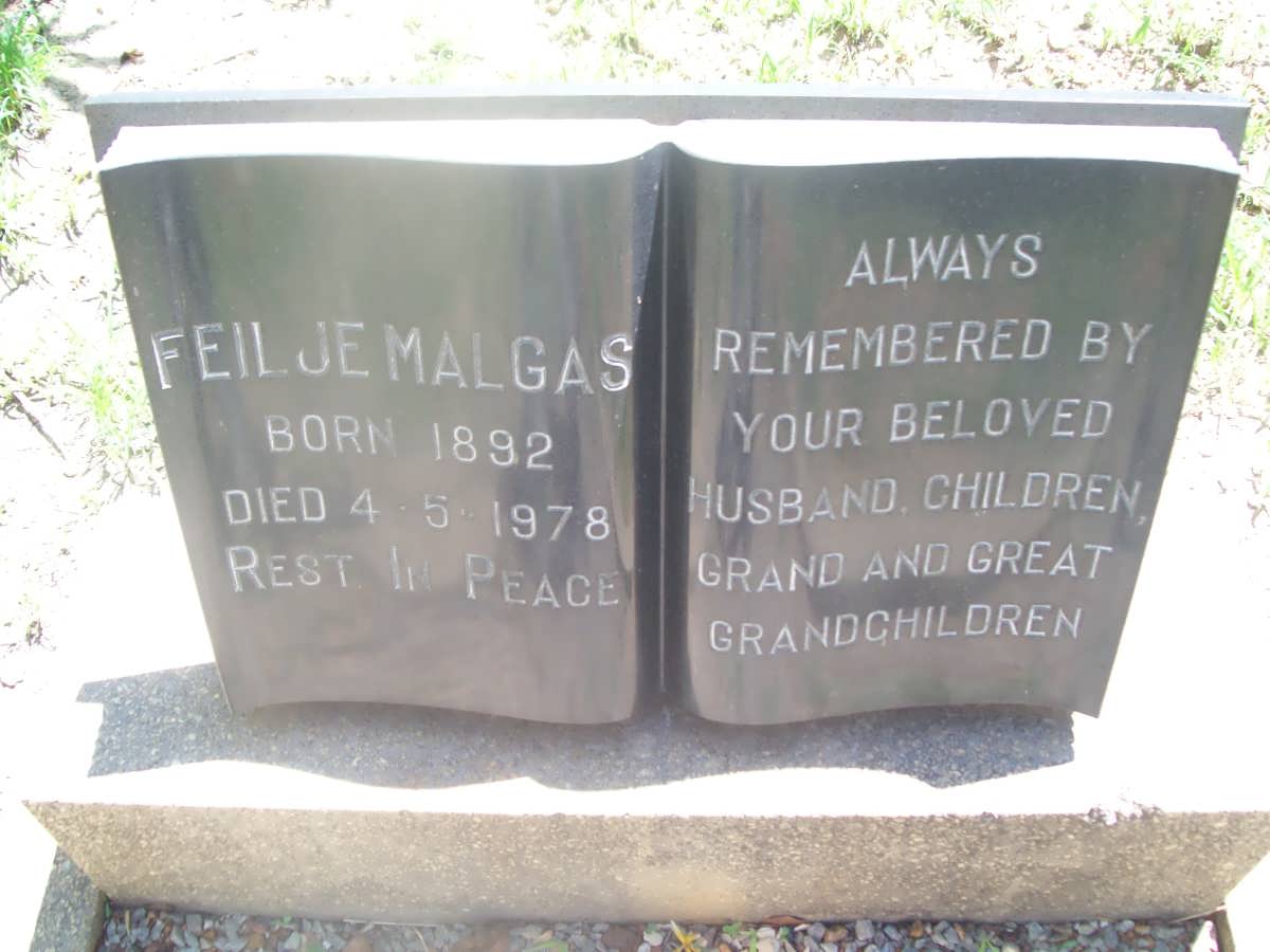 MALGAS Feilje 1892-1978