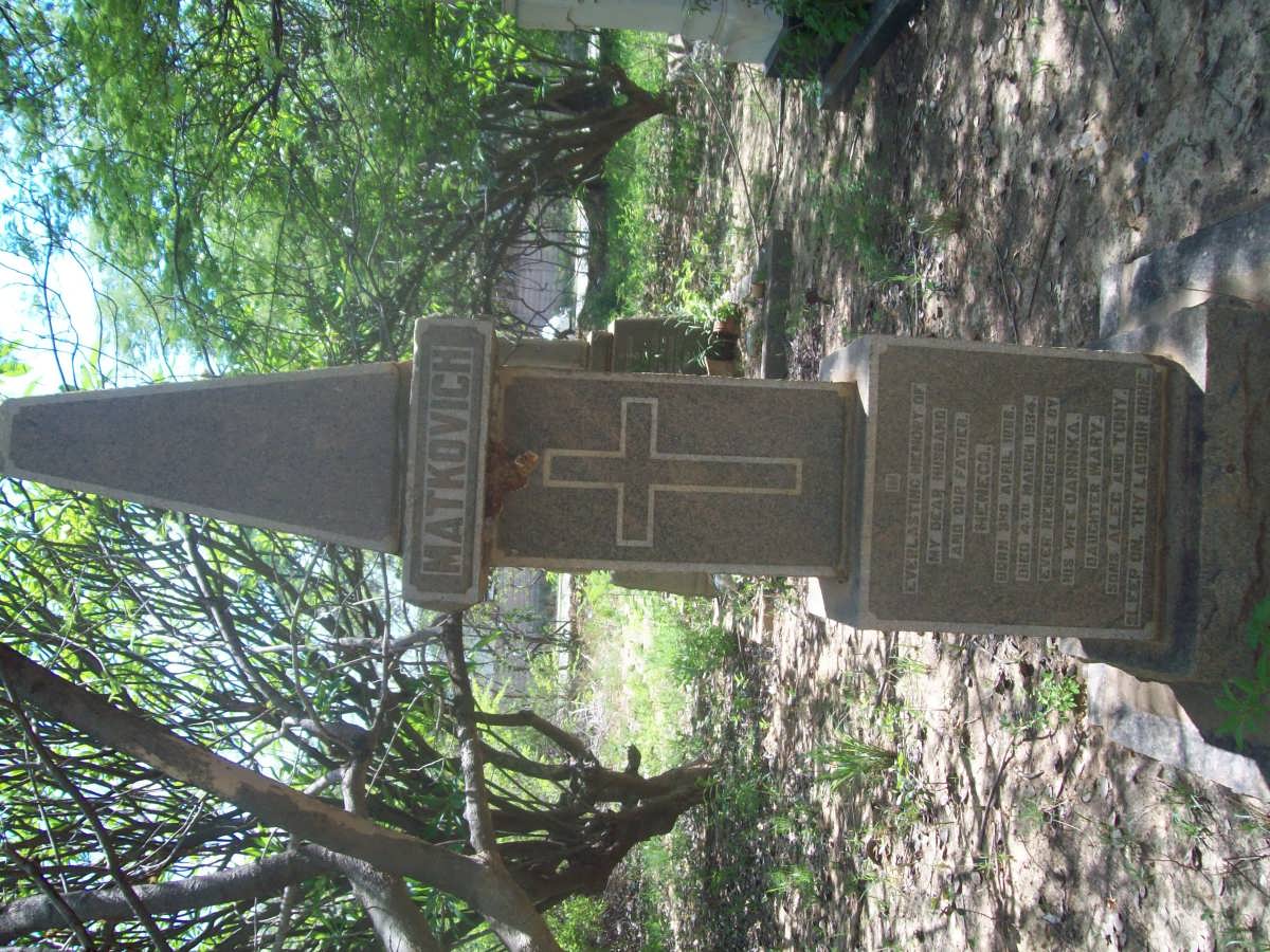 MATKOVICH Menec? 1888-1934