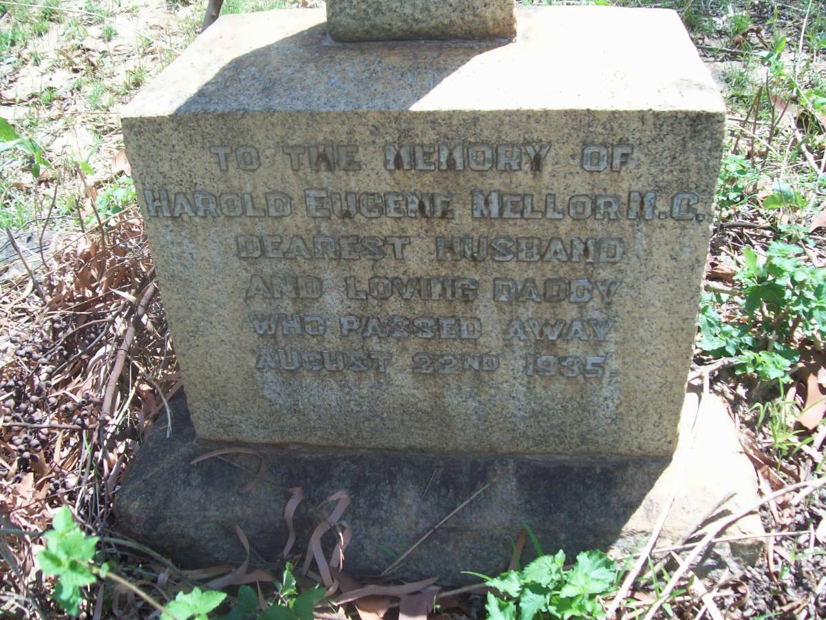 MELLOR Harold Eugene -1935