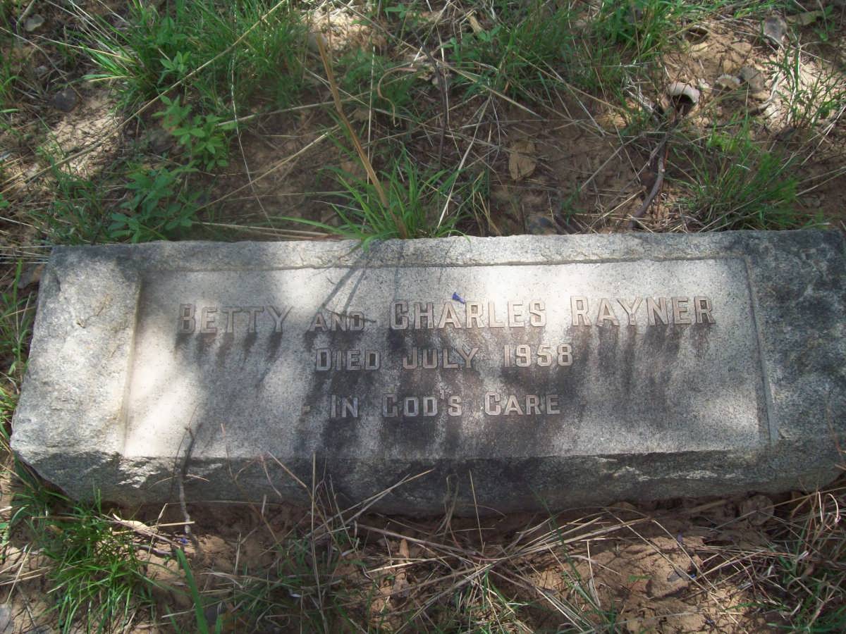 RAYNER Charles -1958 &amp; Betty -1958
