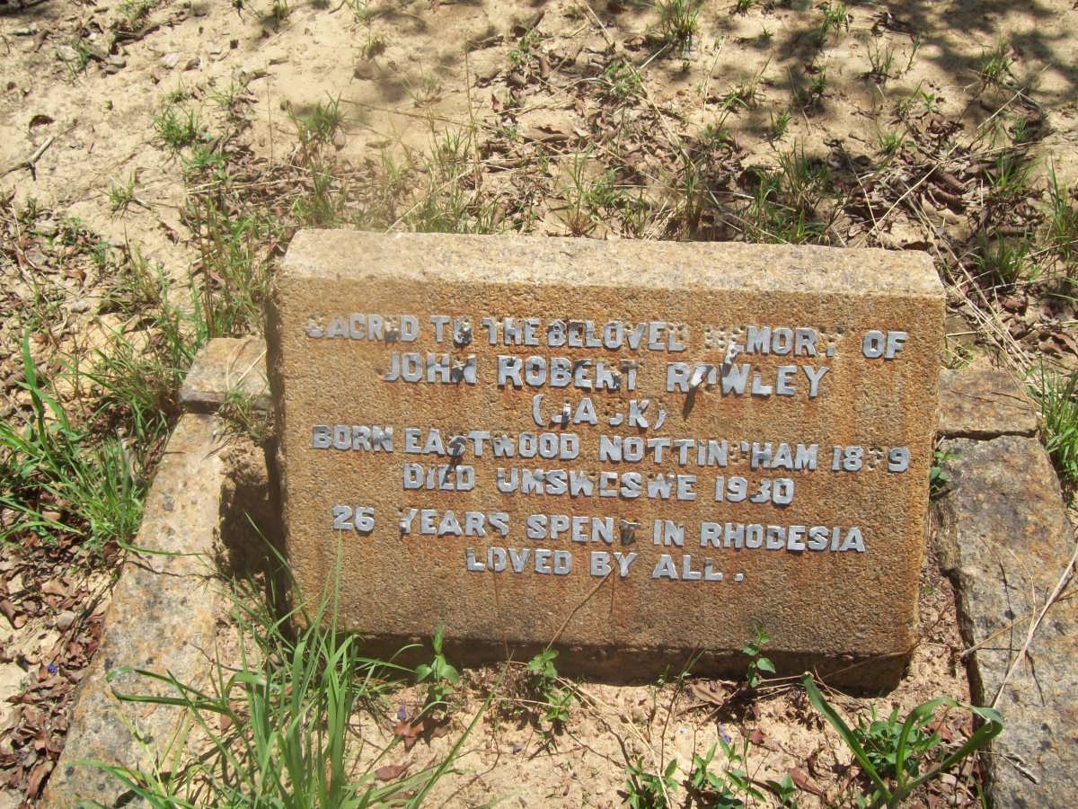 ROWLEY John Robert 18?9-1930