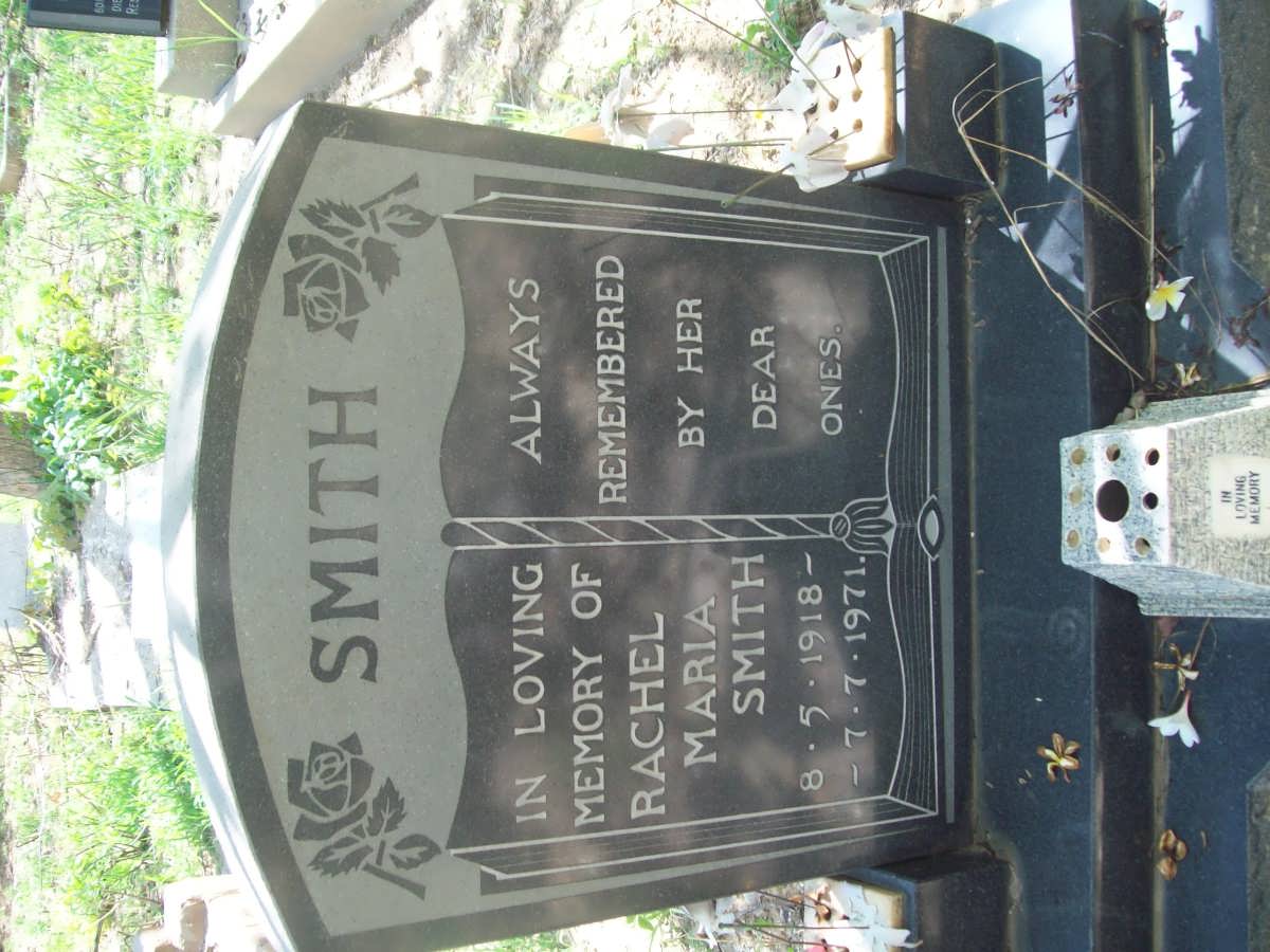 SMITH Rachel Maria 1918-1971