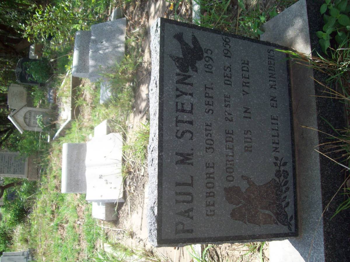 STEYN Paul M. 1895-1956