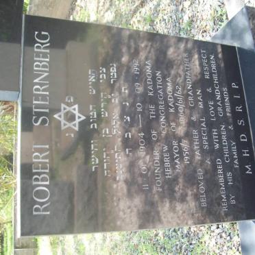 STERNBERG Robert 1904-1992 &amp; Irmgard 1912-1986