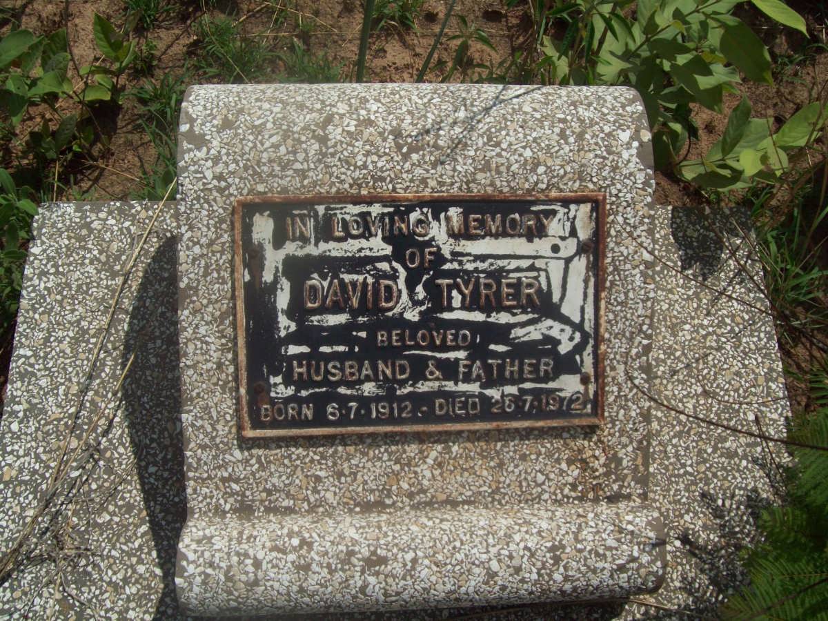 TYRER David 1912-1972
