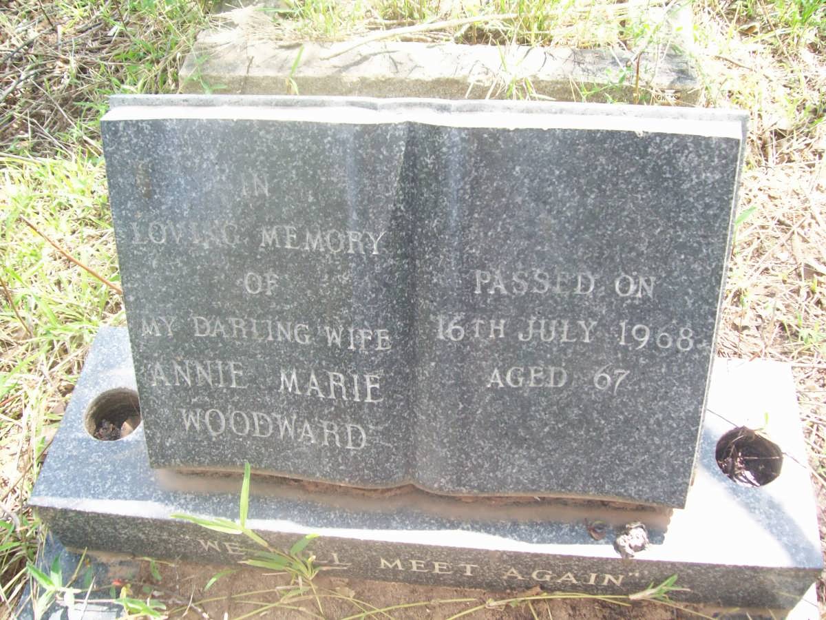 WOODWARD Annie Marie -1968