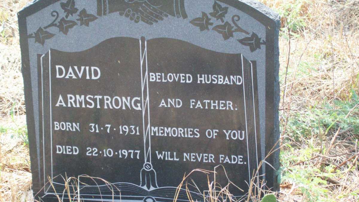 ARMSTRONG David 1931-1977