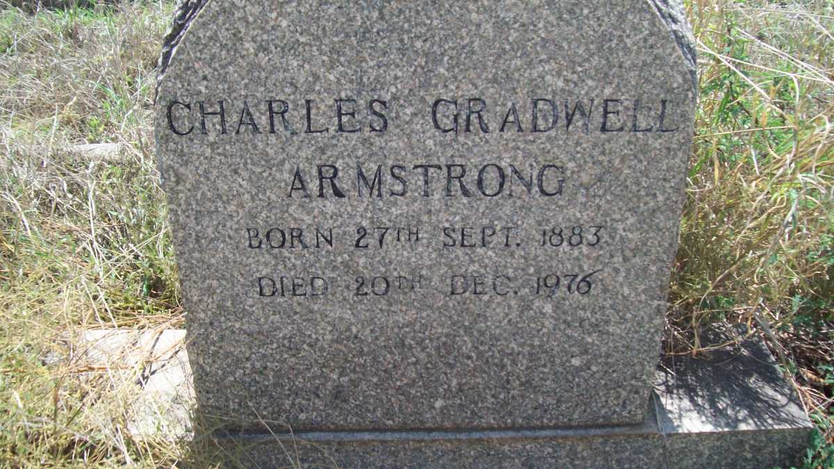 ARMSTRONG Charles Gradwell 1883-1976
