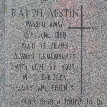 AUSTIN Ralph -1988