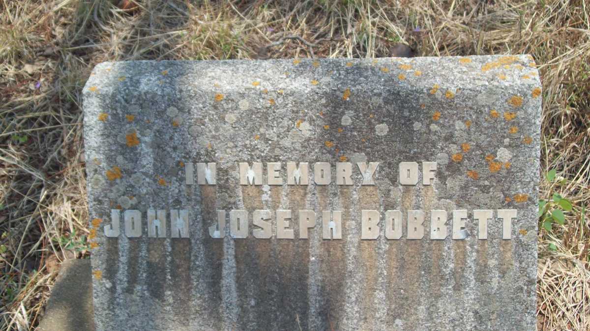 BOBBETT John Joseph