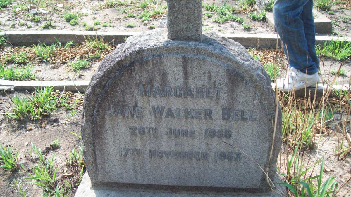 BELL Margaret Jane Walker 1956-1957