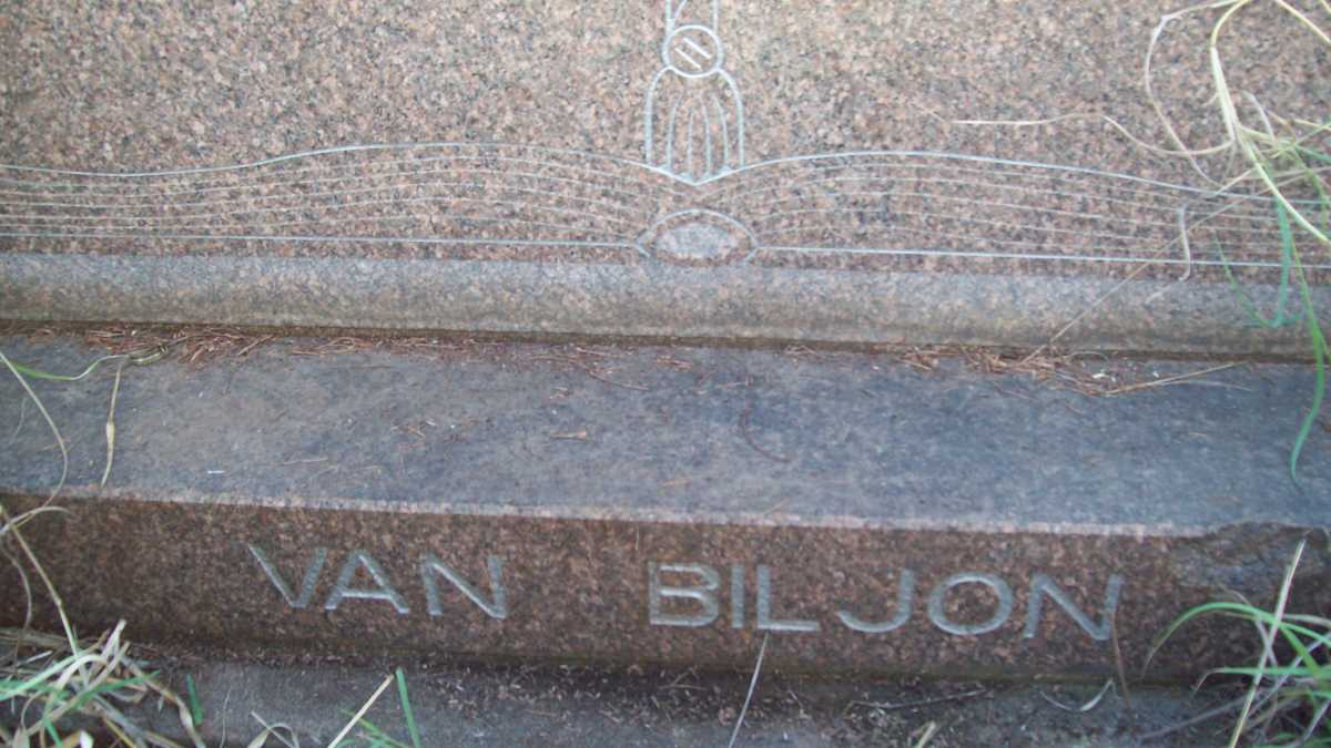 BILJON Lourens Daniel, van 1883-1971 &amp; Margritha Francina 1888-1969
