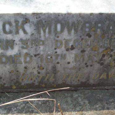 BARR Patrick Mowbray 1864-1900