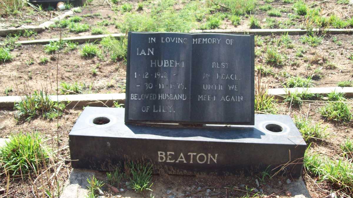 BEATON Ian Hubert 1912-1975