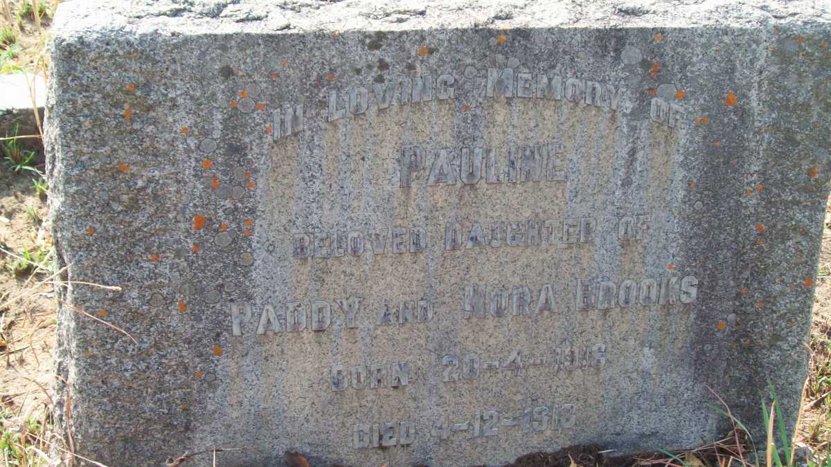BROOKS Pauline 1916-1918