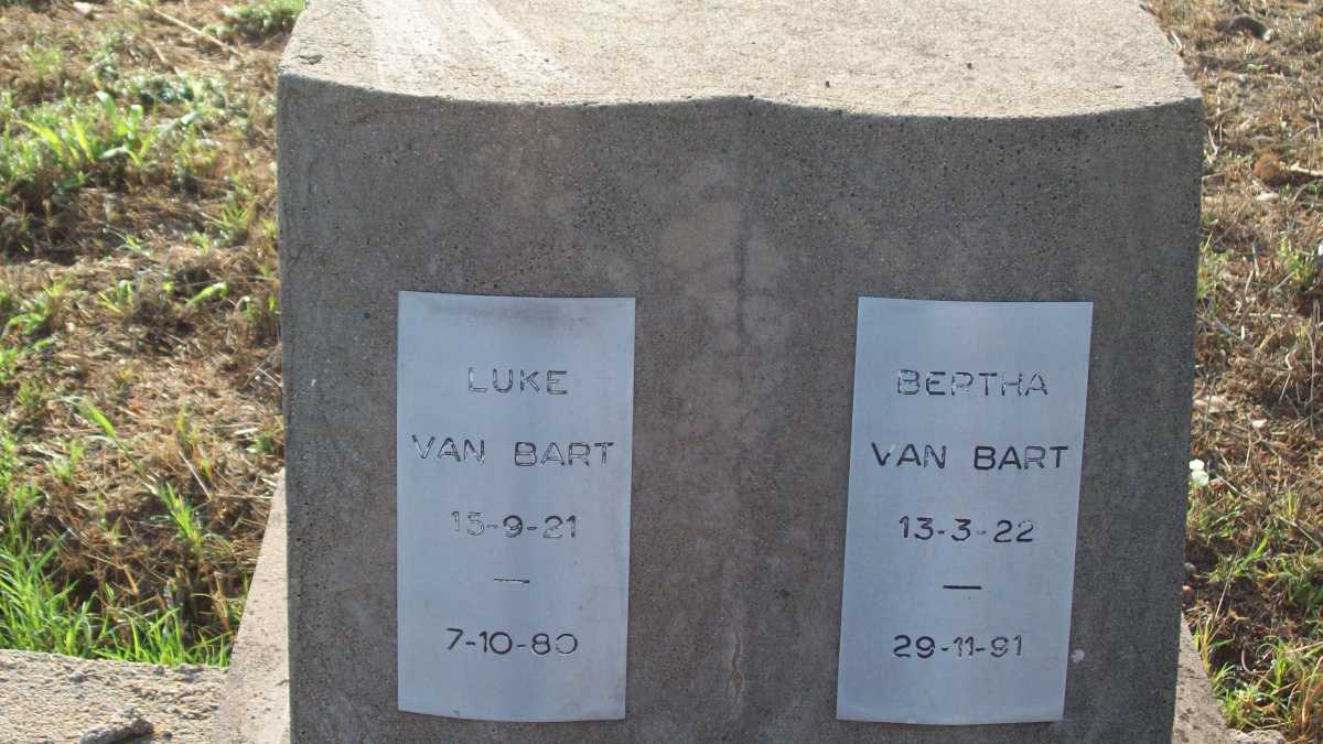 BART Luke, van 1921-1980 &amp; Bertha 1922-1991