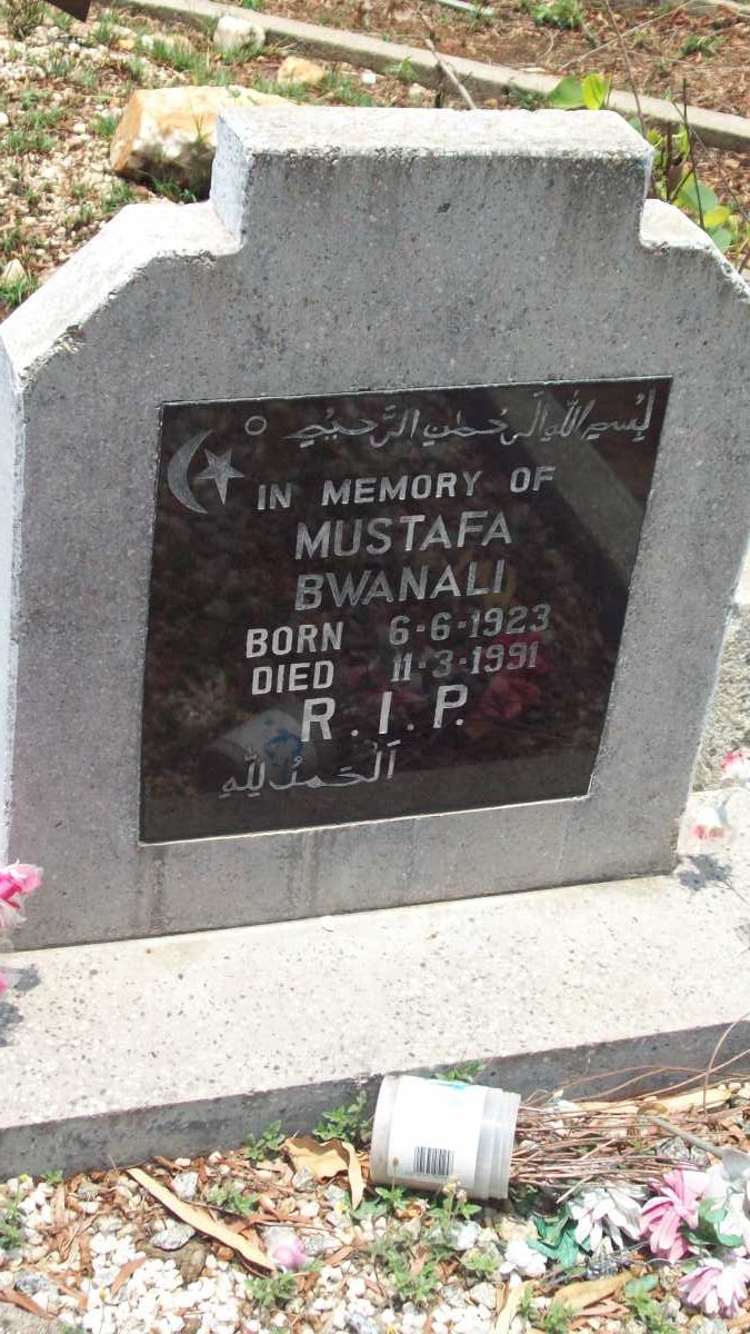 BWANALI Mustafa 1923-1991