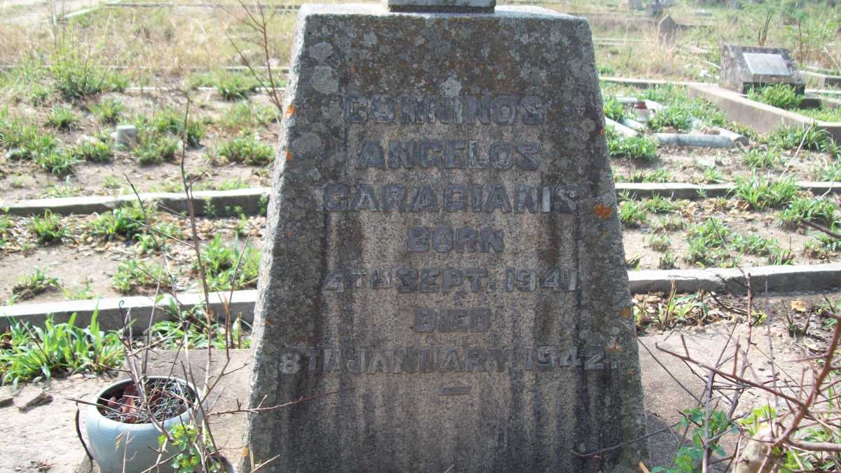 CARAGIANIS Comninos Angelos 1941-1942
