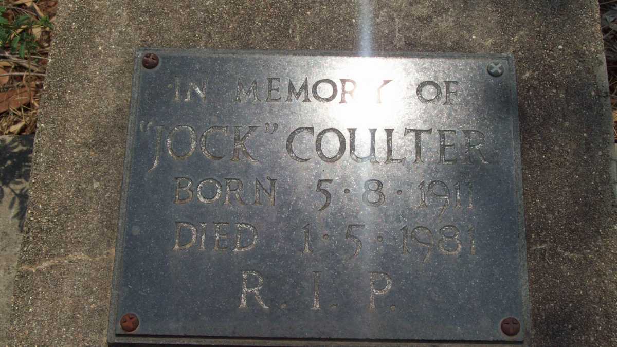COULTER Jock 1911-1981