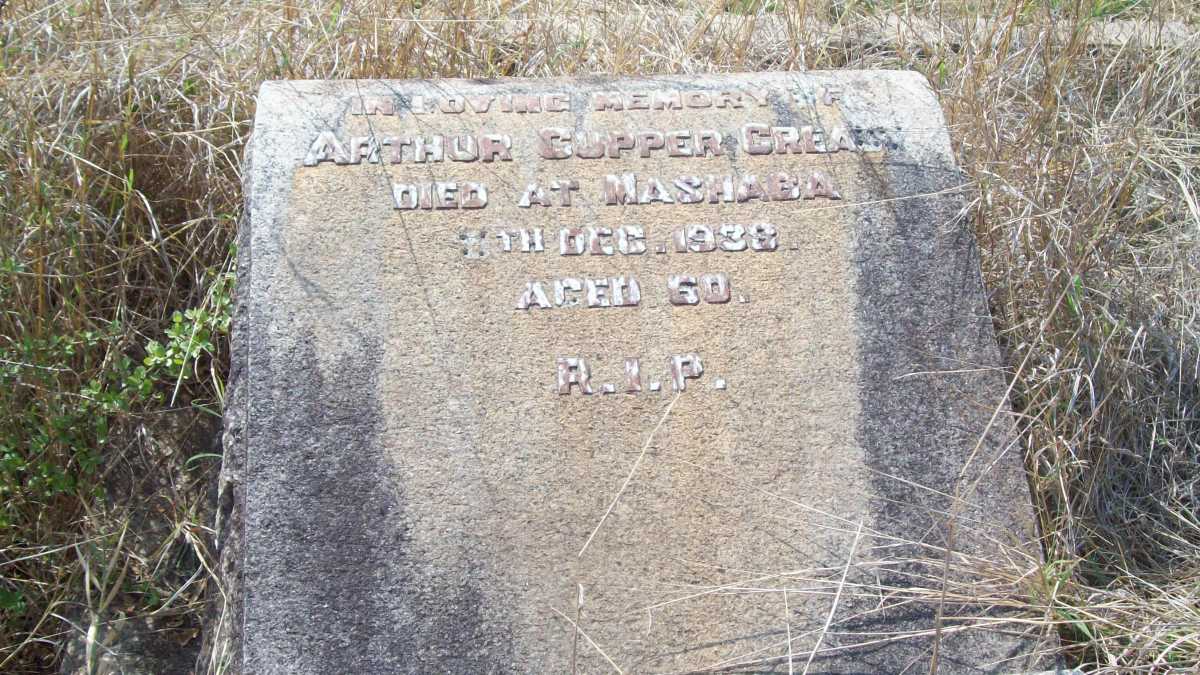 CREASY Arthur Cupper -1938
