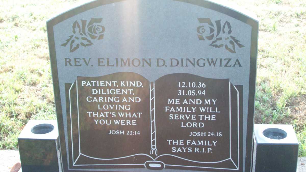 DINGWIZA Elimon D. 1936-1994