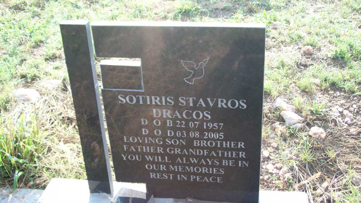 DRACOS Sotiris Stavros 1957-2005