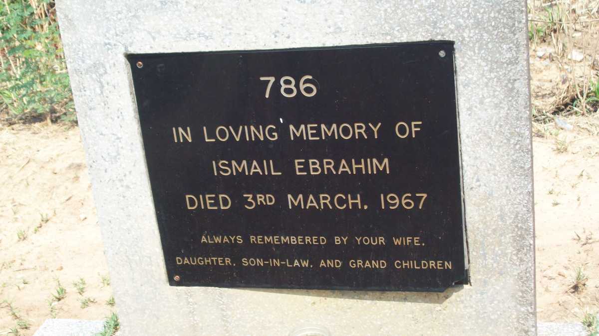EBRAHIM Ismail -1967