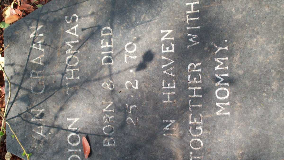GRAAN Dion Thomas, van 1970-1970