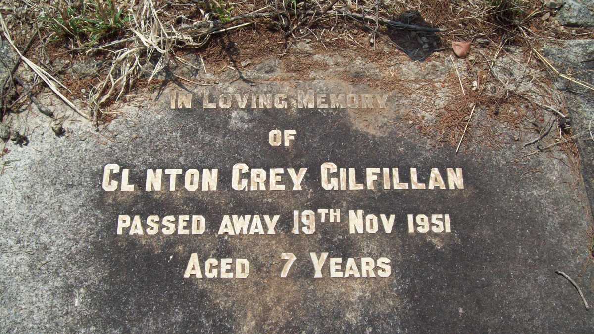GILFILLAN Clinton Grey -1951