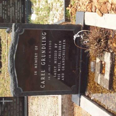 GRUNDLING Carel 1917-2000