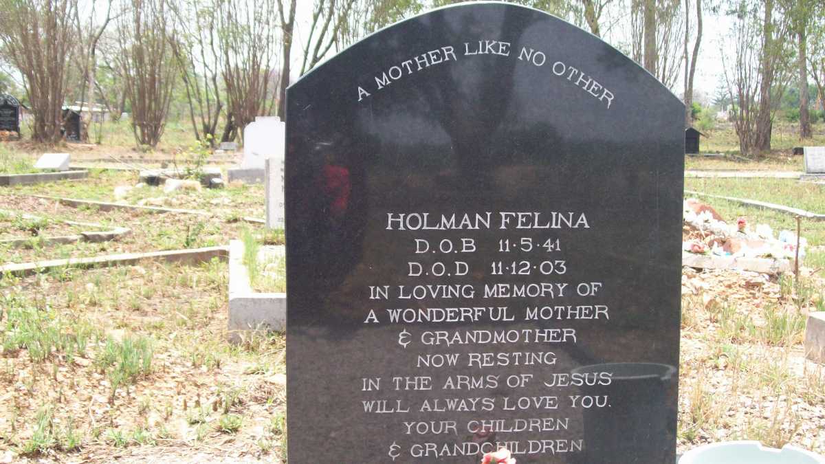 HOLMAN Felina 1941-2003