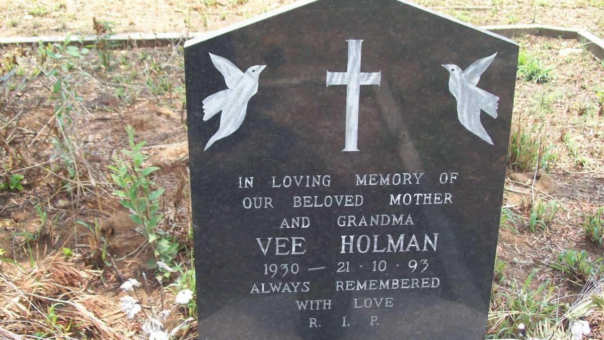 HOLMAN Vee 1930-1993