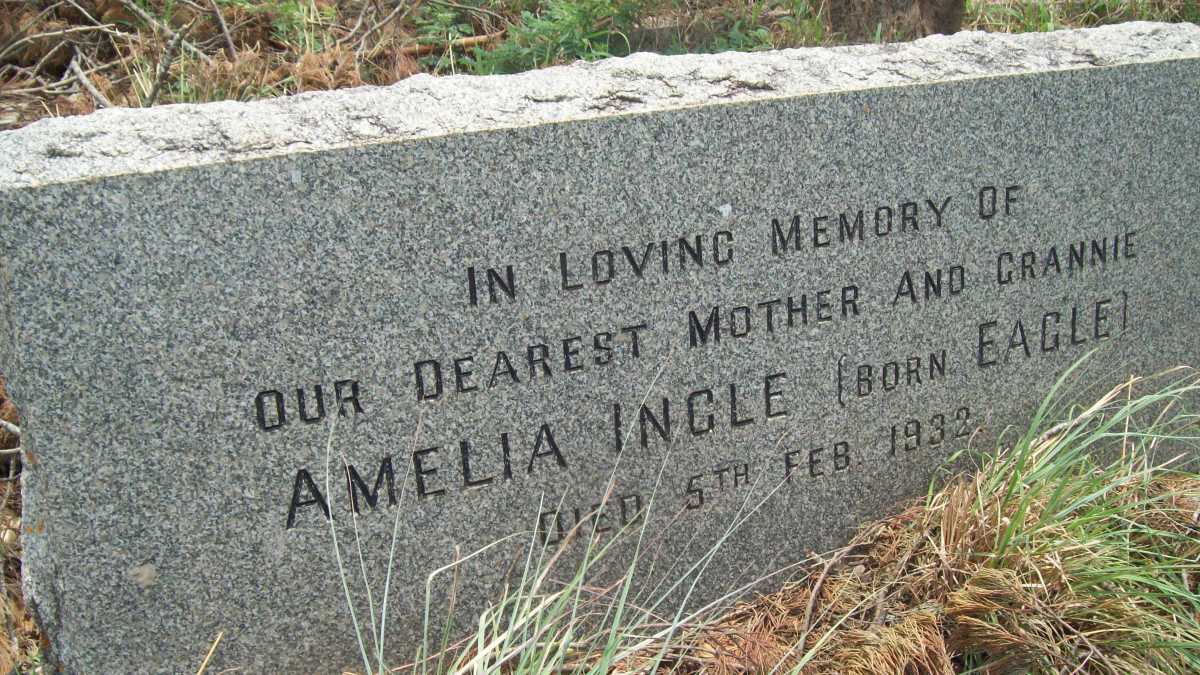 INGLE Amelia nee EAGLE -1932