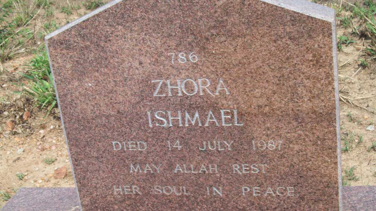 ISHMAEL Zhora -1987