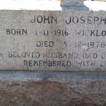 JOSEPHE John 1916-1978