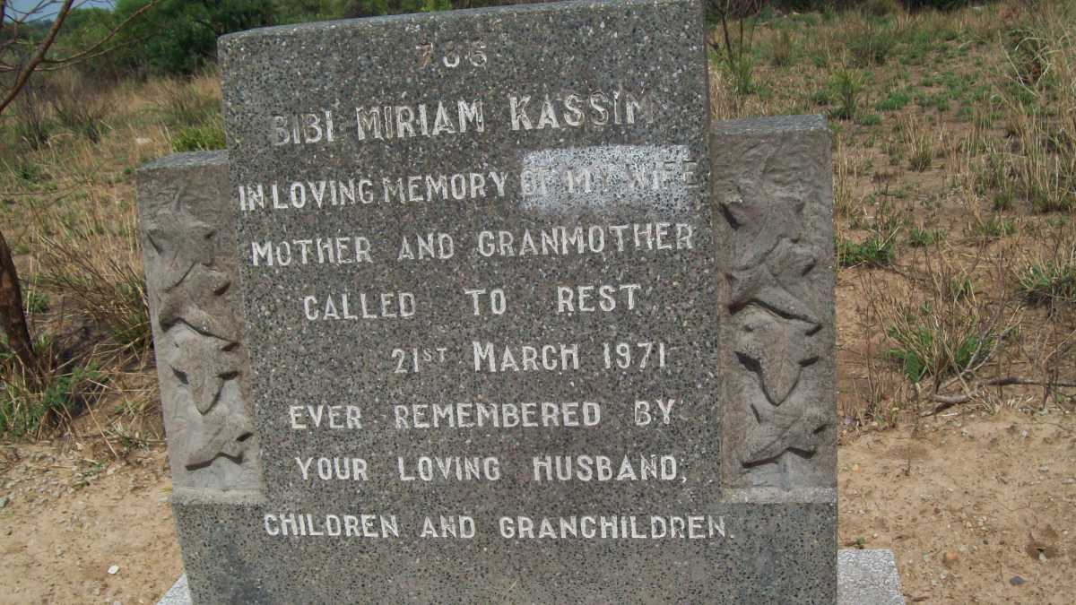 KASSIM Bibi Miriam -1971