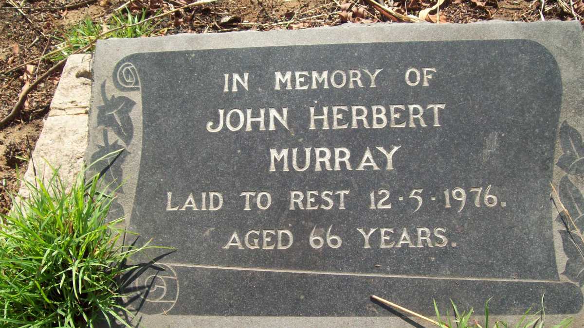 MURRAY John Herbert -1976